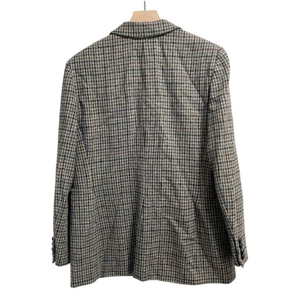 Lauren Ralph Lauren Houndstooth Blazer - Black and White - Picture 2 of 5